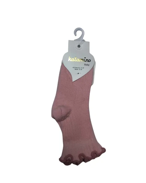 Katamino Marpink Kız Bebek Soket Çorap K46252 Asorti - 3