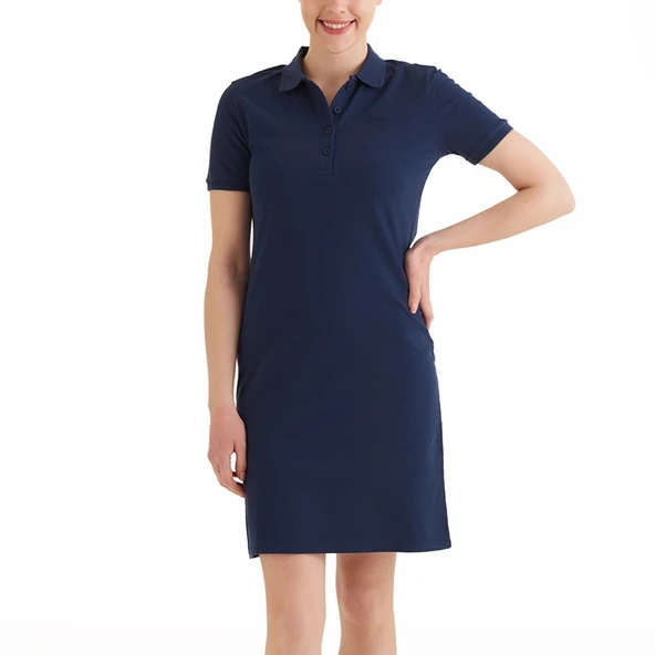 Columbia CSC Basic Polo Dress Kadın Kısa Kollu Elbise CS0378-466 - 4