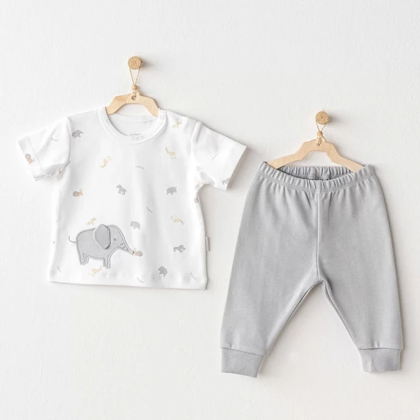 Andywawa Ac25809 Little King 2'li Takım Grey