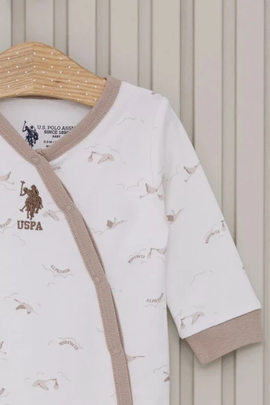U.s Polo Bebek Tulum Usb2019 Krem - 2