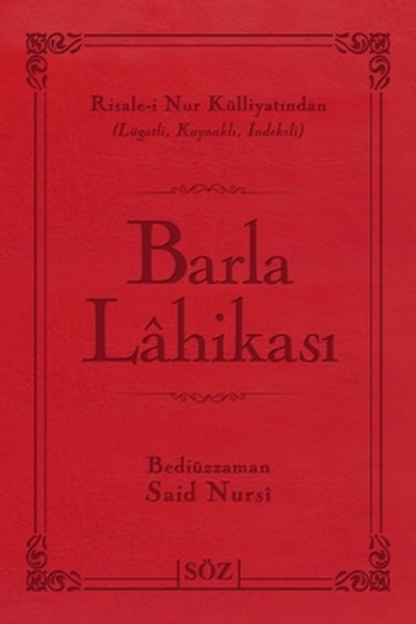 Barla Lahikası (Çanta Boy - İki Renkli)