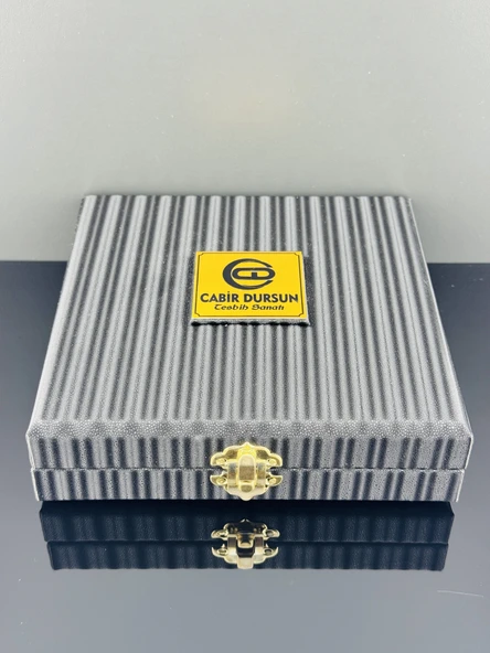 CABİR DURSUN BİLEZİK OBJE ESKİ ALMAN KATALİN KAPSÜL KESİM 7X12 - 5