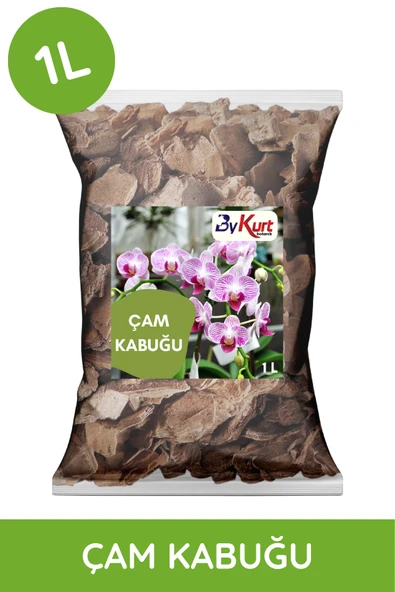 ByKurt İthal Orkide Toprağı 1L Hollanda Çam Kabuğu Özel Tür Orkideler İçin İdeal Karışım - 2