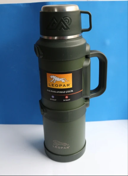 Leopar Çelik Kamp Termosu 2.5 Litre YK1421