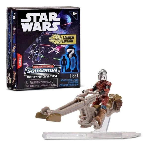 Sw J00321 Star Wars Mikro Figür Ve Araç Mini Sürpriz Paket