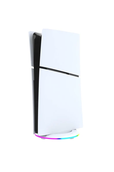 Dikey Stand Dijital/Disk Sürümü PS5 Evrensel Konsol İçin 14 Renkli LED Işıklı - 3