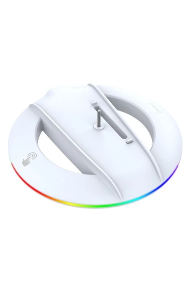 Dikey Stand Dijital/Disk Sürümü PS5 Evrensel Konsol İçin 14 Renkli LED Işıklı - 5