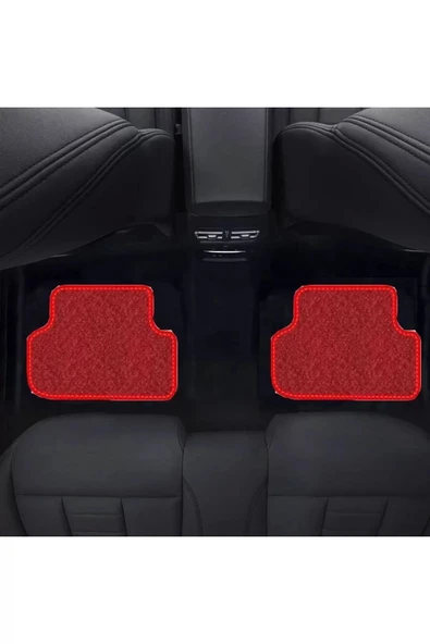 Renault Kadjar 2015 Sonrası  Kırmızı Halı Kırmızı Kenar Petek Topuk - 2