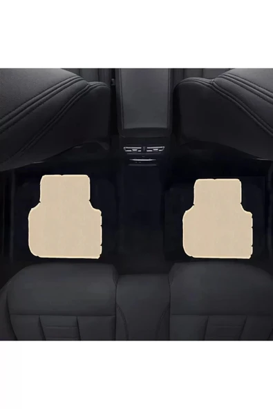 Renault Kadjar 2015 Sonrası  Bej Halı Bej Kenar Petek Topuk - 2