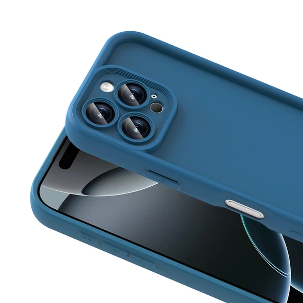 iPhone 16 Pro Kılıf Kamera Korumalı Ananas Silikon Kapak - 7