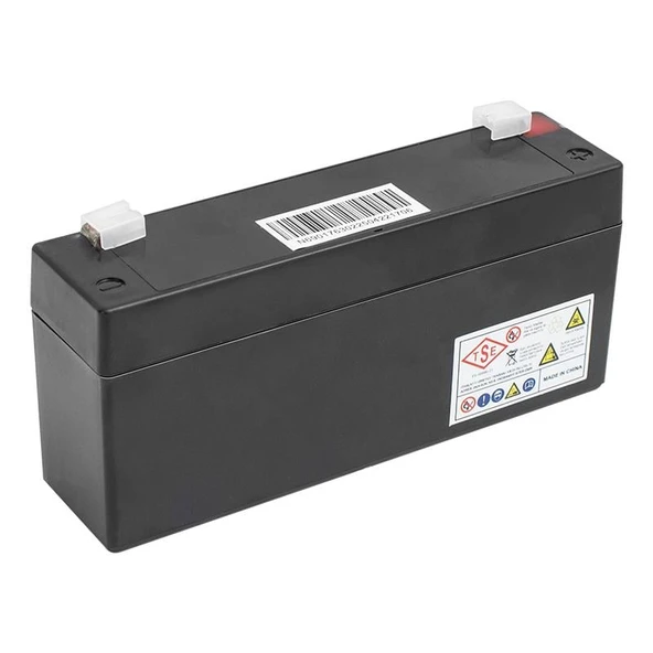Ayt Orbus 6 Volt 3.2 Amper Kuru Tip Akü ORB6-3.2 Yeni Tarihli Taze Akü - 4