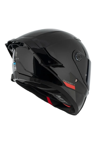 Kask Mt Thunder 4 Sv Solıd A1 Parlak Şeffaf Vizör - 2