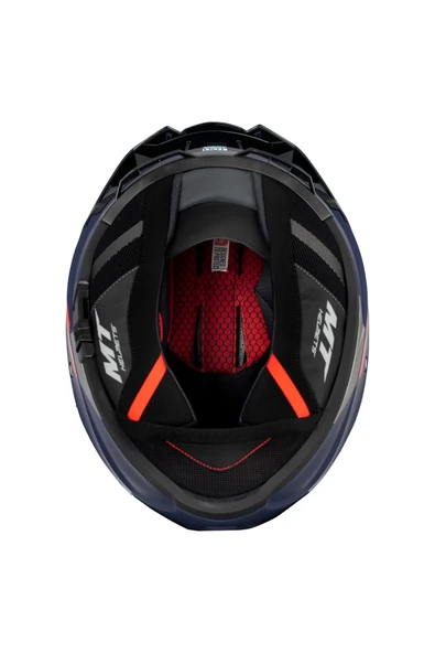 Kask Mt Thunder 4 Sv Solıd A1 Parlak Şeffaf Vizör - 5