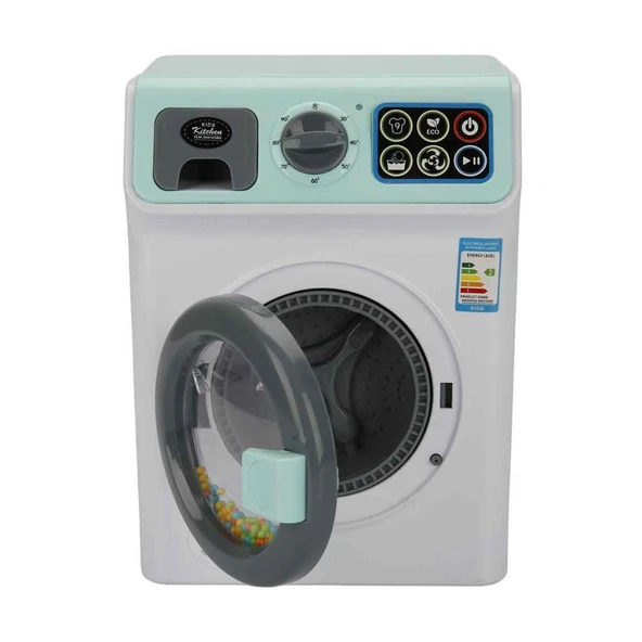 Nessiworld Hommy Sesli ve Işıklı Yeşil Çamaşır Makinesi