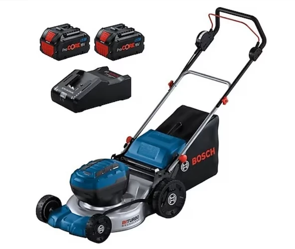 Bosch GRA 18V2-46 Çift Akülü 8 Ah Çim Biçme Makinesi