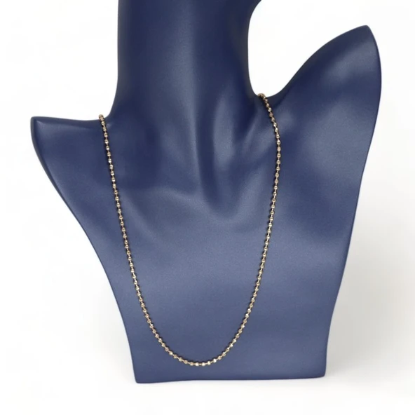 Dorik Zincir 4 mm Kadın Genç Zincir Kolye 45 cm - Resim 3