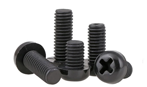 M4 X20Mm Plastik Civata Vida Siyah X 5  Adet  (rf003)