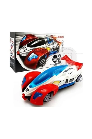 Kolları Açılan Araba Çarp Dön Uzay Gemisi Battle Ship Uzay Arabası