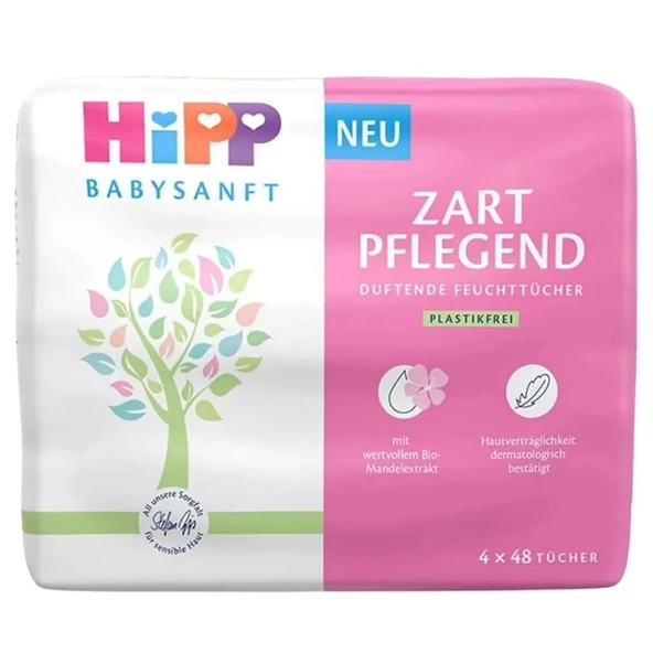 Hipp Baby Sanft Islak Havlu Mendil 48 Yaprak Klasik 9 Lu Set (3PK*3) 432 Yaprak - 2