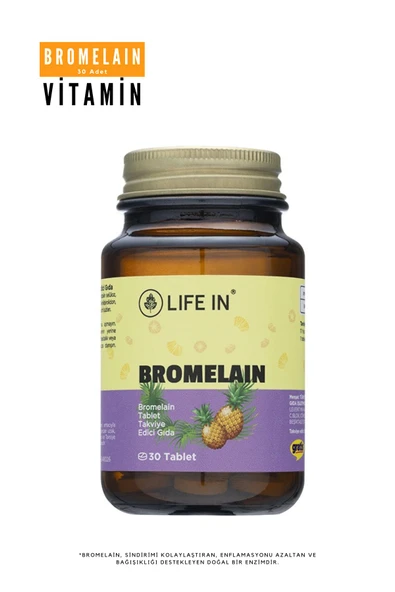 Life In Bromealin 30 Tablet vitamin