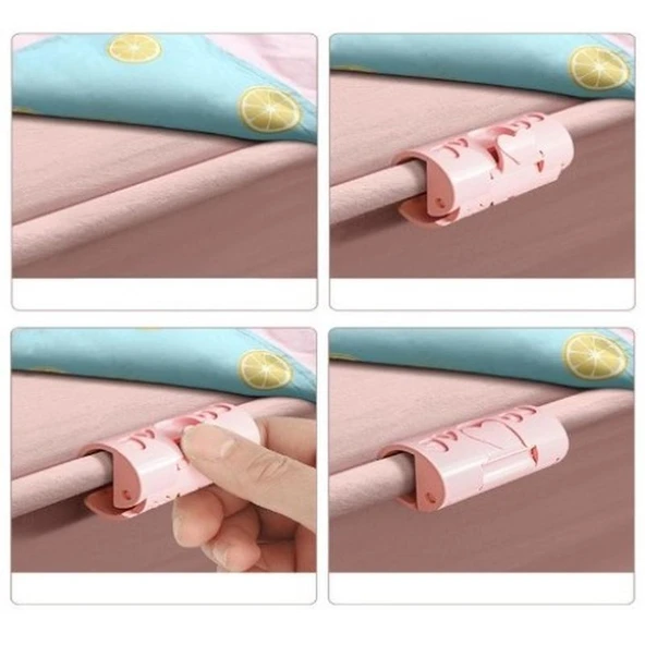 Çok Amaçlı Sabitleme Klipsleri - 6'lı Set, Çok Amaçlı Çarşaf, Masa Örtüsü ve Kumaş Sabitleyici - 3