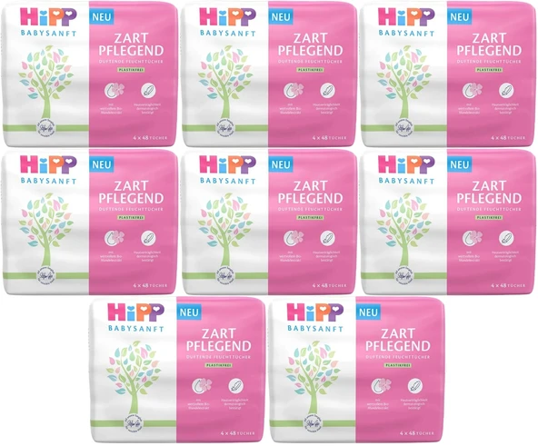 Hipp Baby Sanft Islak Havlu Mendil 48 Yaprak Klasik 24 Lü Set (8PK*3) 1152 Yaprak