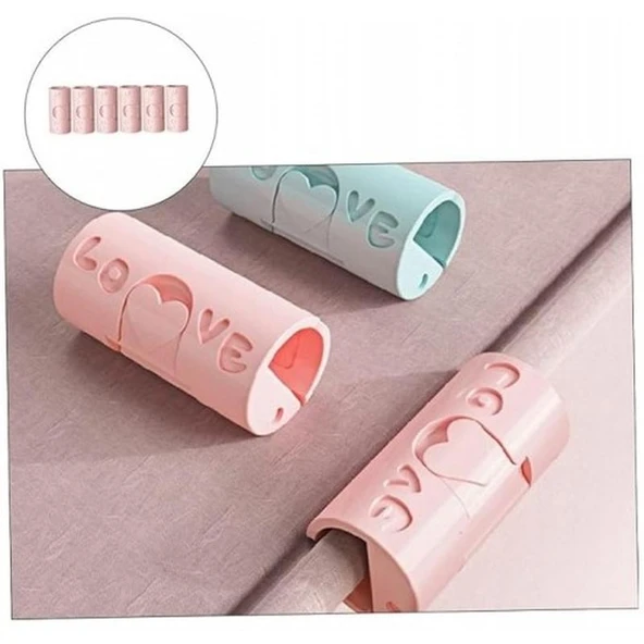 Çok Amaçlı Sabitleme Klipsleri - 6'lı Set, Çok Amaçlı Çarşaf, Masa Örtüsü ve Kumaş Sabitleyici