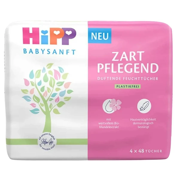 Hipp Baby Sanft Islak Havlu Mendil 48 Yaprak Klasik 9 Lu Set (3PK*3) 432 Yaprak - 2