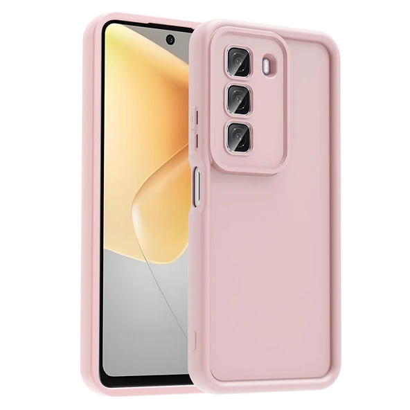 İnfinix Hot 50 4G Kılıf Kamera Korumalı Ananas Silikon Kapak - 12