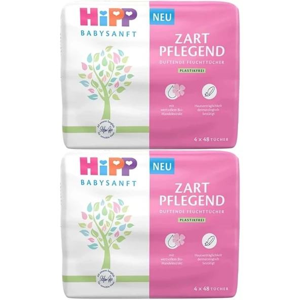 Hipp Baby Sanft Islak Havlu Mendil 48 Yaprak Klasik 6 Lı Set (2PK*3) 288 Yaprak - 1