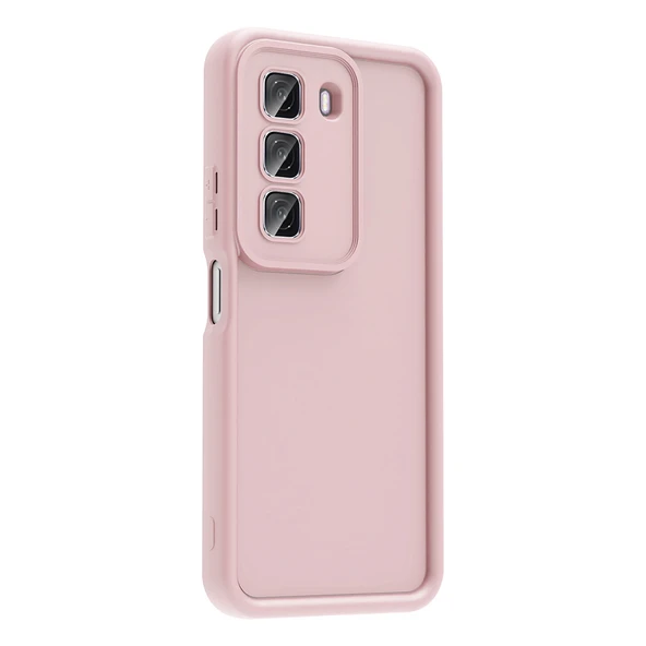 İnfinix Hot 50 4G Kılıf Kamera Korumalı Ananas Silikon Kapak - 4