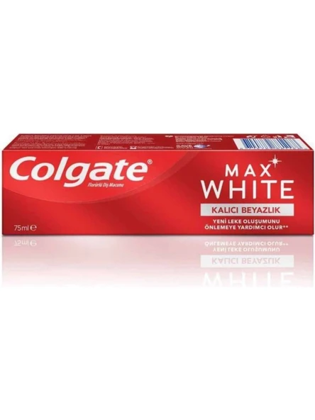 Colgate Max White Kalıcı Beyazlık Beyazlatıcı Diş Macunu 75 Ml