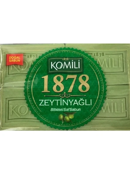 Komili 1878 4 Lü Kalıp Sabun Zeytinyağlı 600 Gr