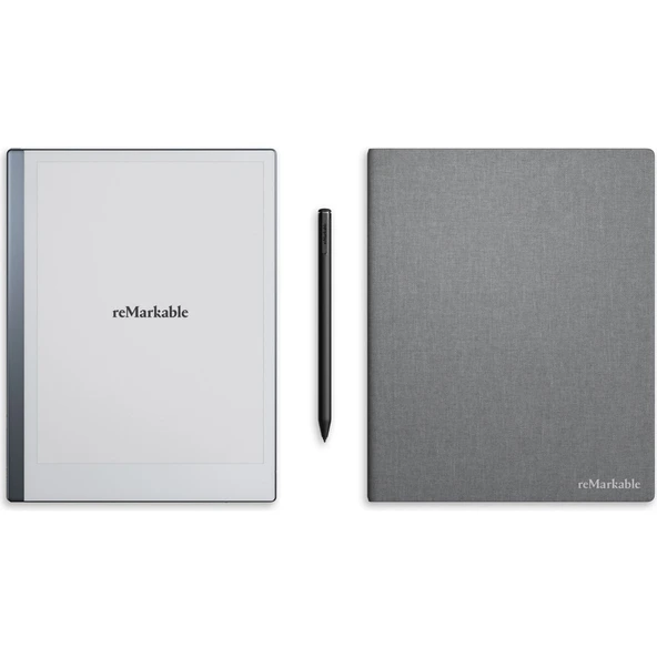 Remarkable 2 Digital Paper Tablet + Marker Plus + Kapaklı Gri Kılıf - Resim 3
