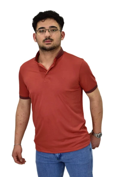 Erkek Polo Yaka Merserize Tişört T3000 BGL-ST04533 - Resim 6