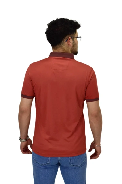 Erkek Polo Yaka Merserize Tişört T3000 BGL-ST04533 - Resim 12