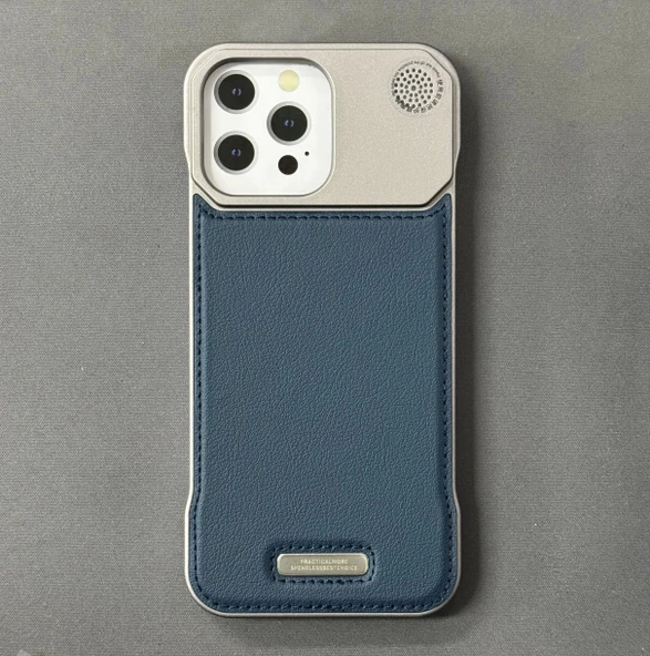 iPhone 16 Pro Max Parfümlü Koku Hazneli MagSafe Uyumlu Deri Kılıf ürün görseli