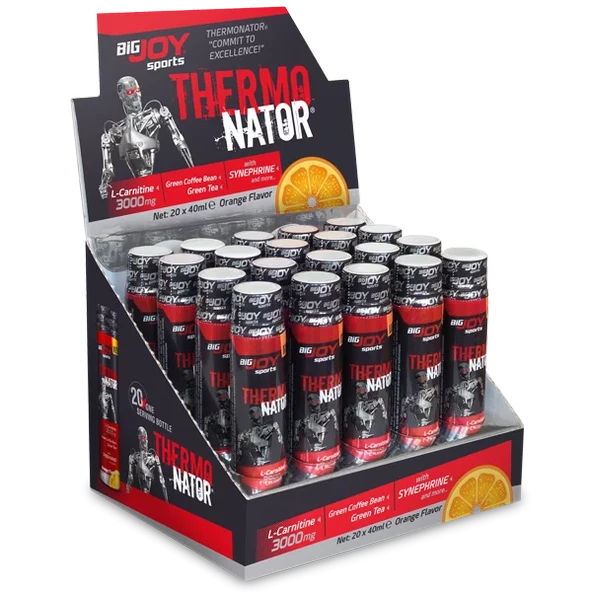 Bigjoy Sports Thermonator Karnitin Portakal 40ml x 20 Shot