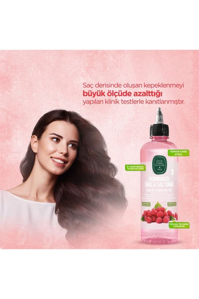 Frambuazlı Sirke & Saç Toniği 500 ml - Resim 2