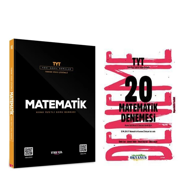 Marka TYT Matematik Soru Bankası ve Okyanus Deneme Seti 2 Kitap