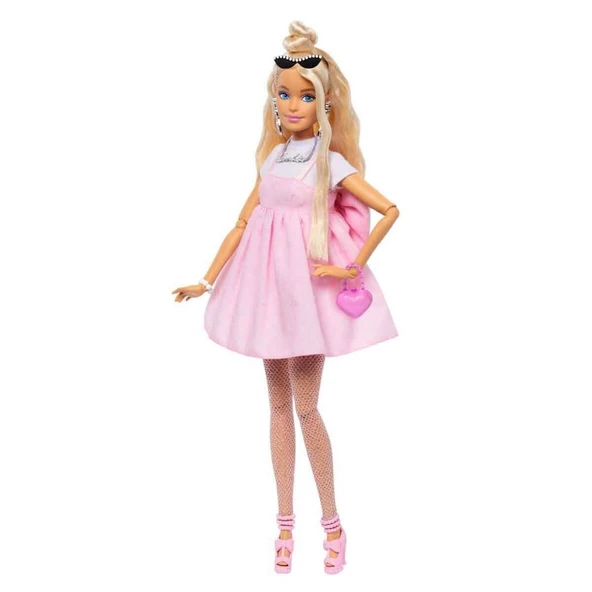 Barbie Deluxe Style Sarı Saçlı Bebek HVY24-HYV27 - Resim 5