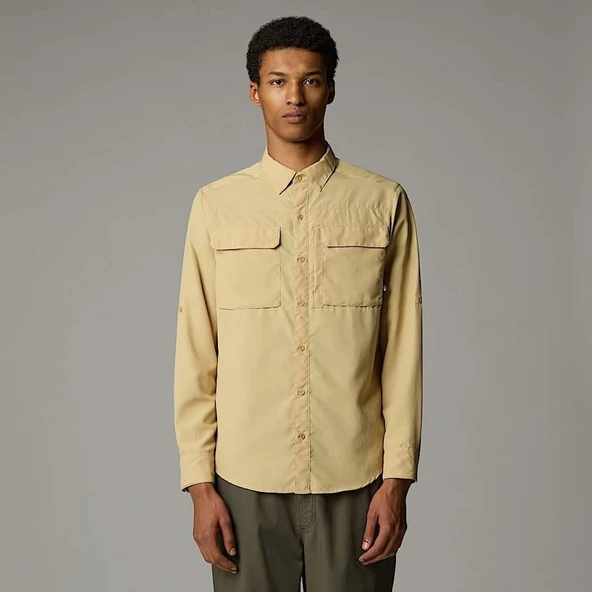 M L/S SEQUOIA SHIRT Khaki Khaki S