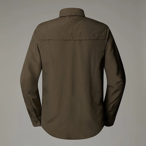 M L/S SEQUOIA SHIRT NEW TAUPE GREEN NEW TAUPE GREEN S - 3