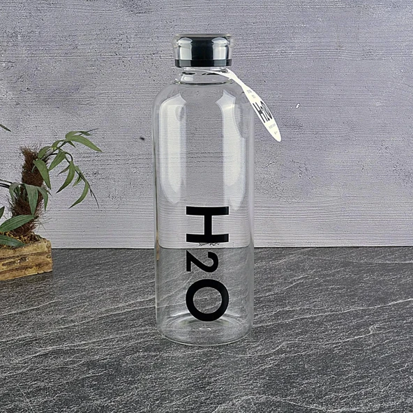Tohana H2O Borosilikat Cam Matara - 1 lt