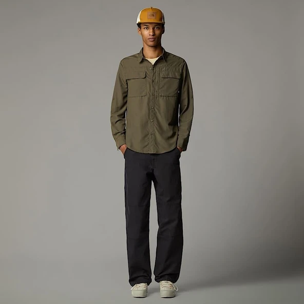 M L/S SEQUOIA SHIRT NEW TAUPE GREEN NEW TAUPE GREEN M - 5
