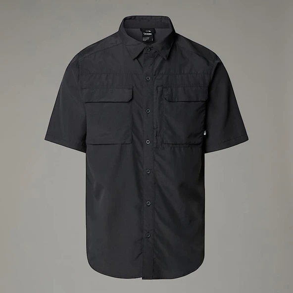 M S/S SEQUOIA SHIRT GREY GREY M - Resim 3