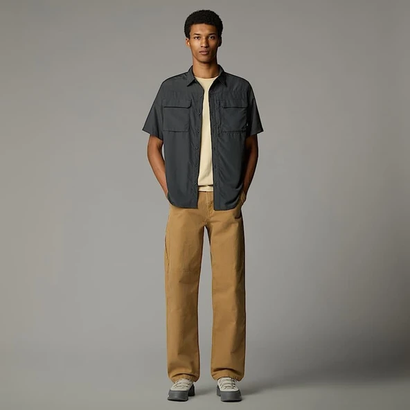 M S/S SEQUOIA SHIRT GREY GREY S - Resim 6