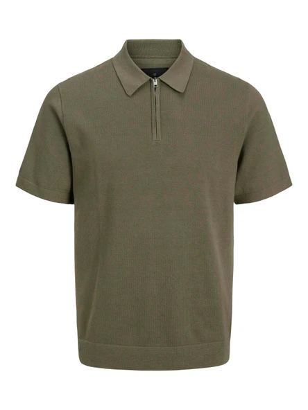 JPRBLAMILANO SPRING KNIT POLO SS SN Tea Leaf Tea Leaf M - 2