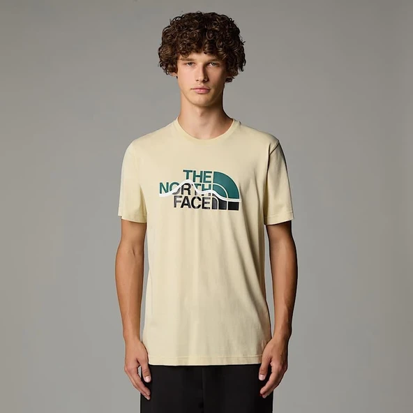 M SS MOUNTAIN LINE TEE GRAVEL GRAVEL XL