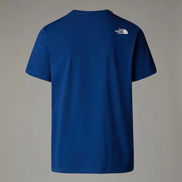M SS MOUNTAIN LINE TEE BLUE BLUE XS - 3